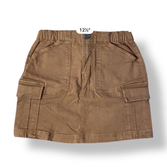 SO High‎ Rise Cargo Mini Skirt Juniors Size 1 Brown Streetwear - Picture 4 of 8